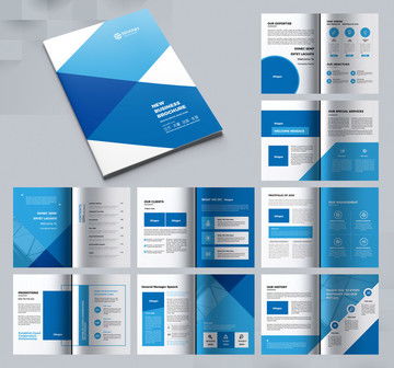 企業(yè)畫冊設(shè)計模板 科技與商業(yè)宣傳冊的專業(yè)解決方案